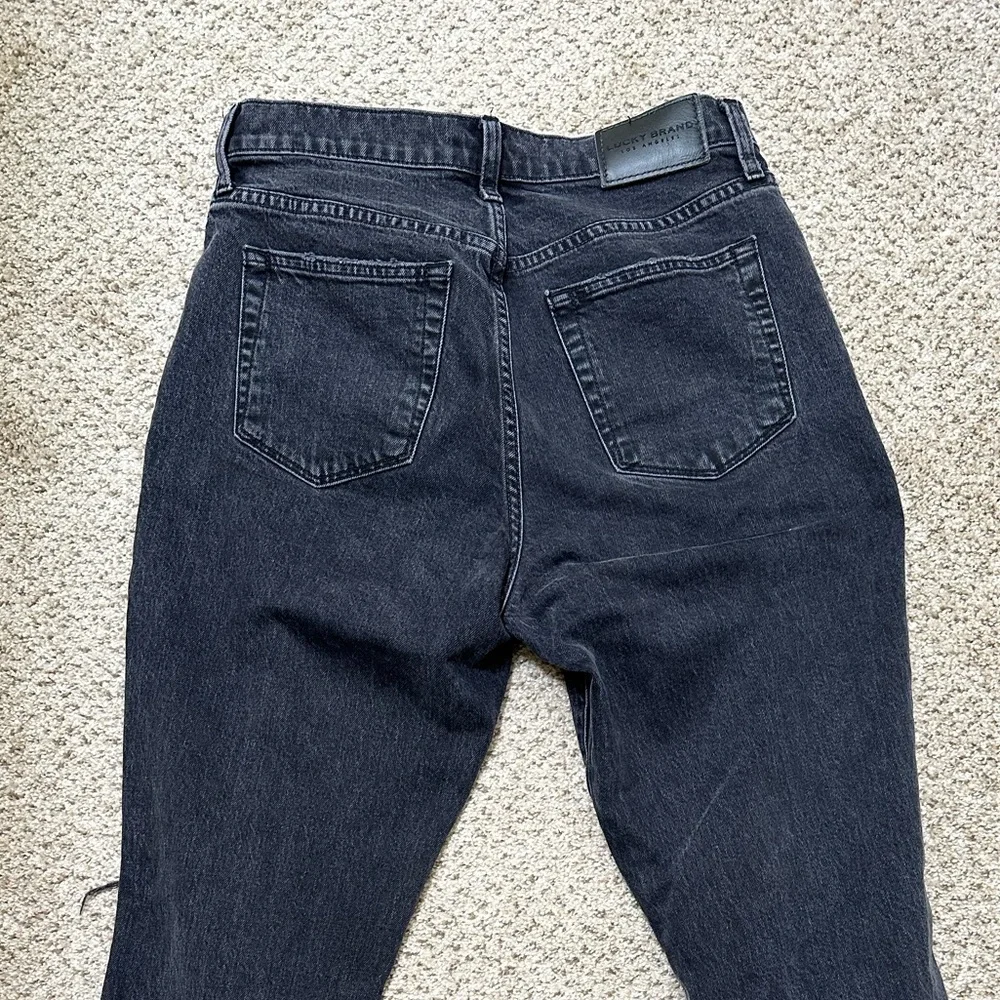 Lucky Brand Black Distressed Jeans - Picture 4 of 4